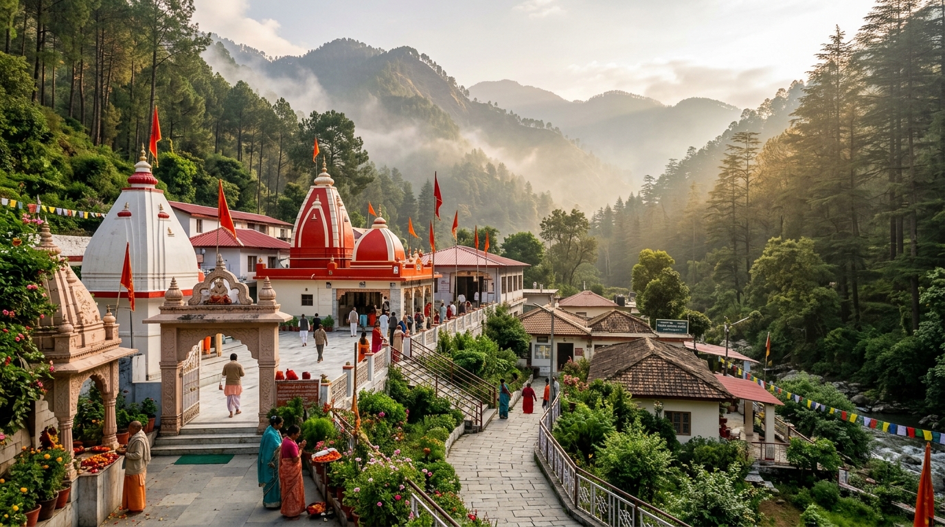 Kainchi Dham Ashram and Temple in Kumaon Hills
